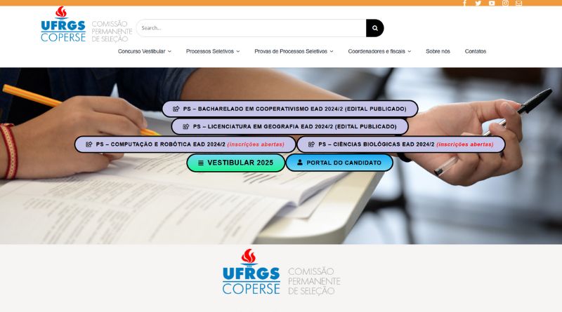 UFGRS EAD 400 vagas